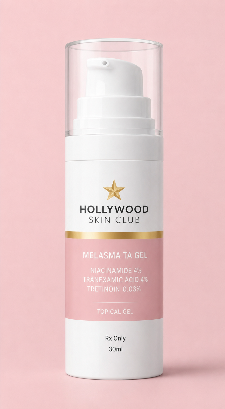 Melasma TA Gel (Non-Hydroquinone) Niacinamide 4%/ Tranexamic Acid 4%/Tretinoin 0.03%