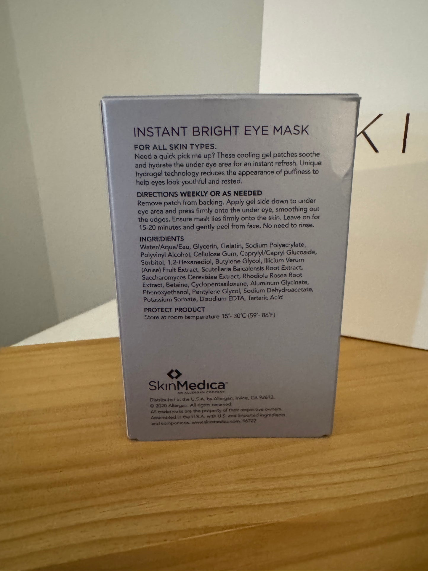 Skinmedica Instant Bright Eye Mask (pack of 6)