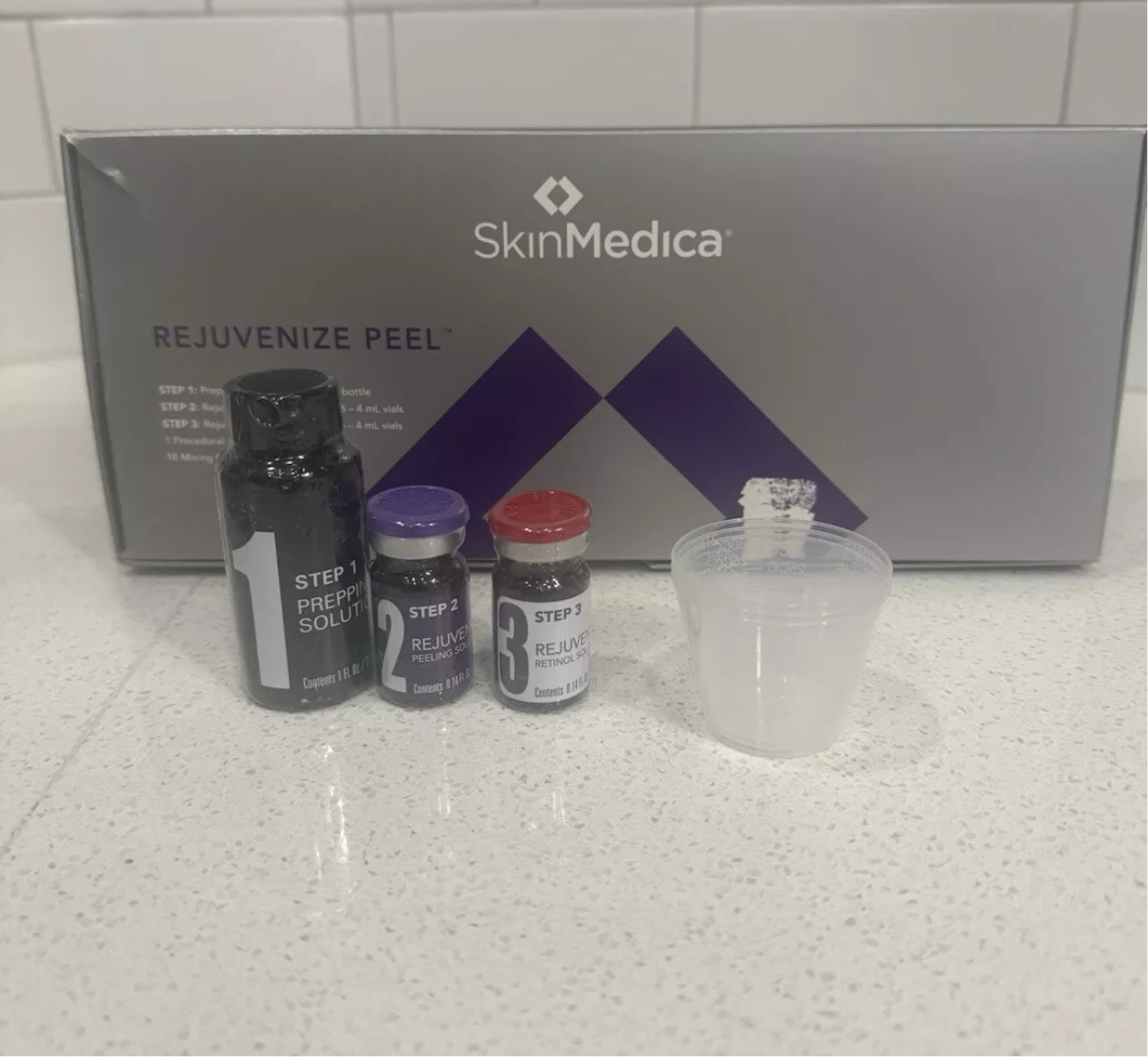 Skinmedica Rejuvenize Peel Treatment Professional Chemical Peel Kit! x1ct