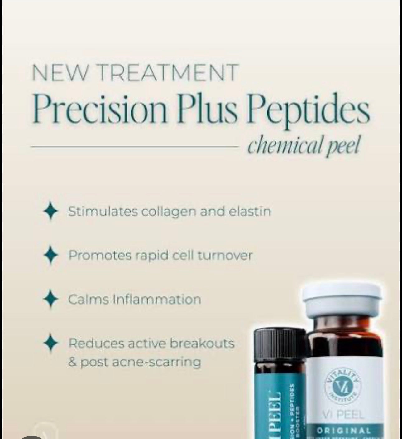 VI Peel Precision Plus Peptides Chemical Peel Pigment Wrinkles
