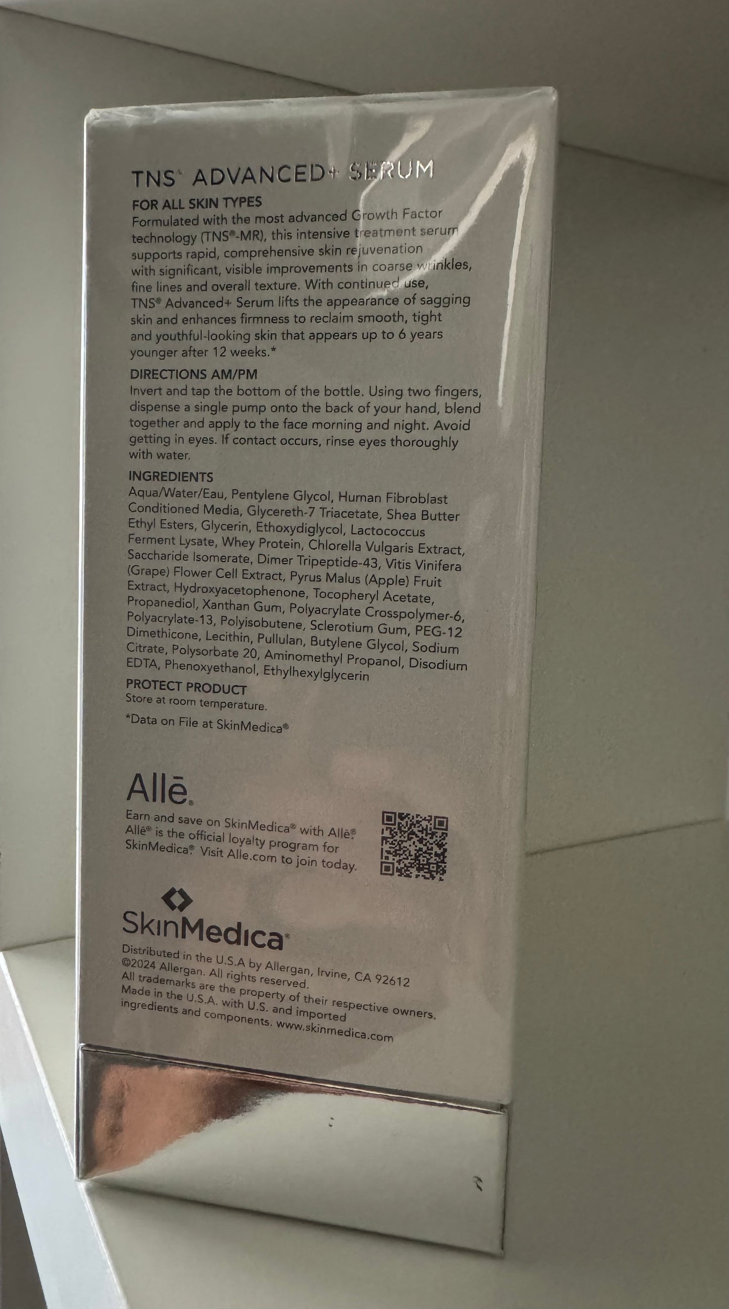 SkinMedica® TNS Advanced+ Serum – Advanced Growth Factor Anti-Aging Treatment