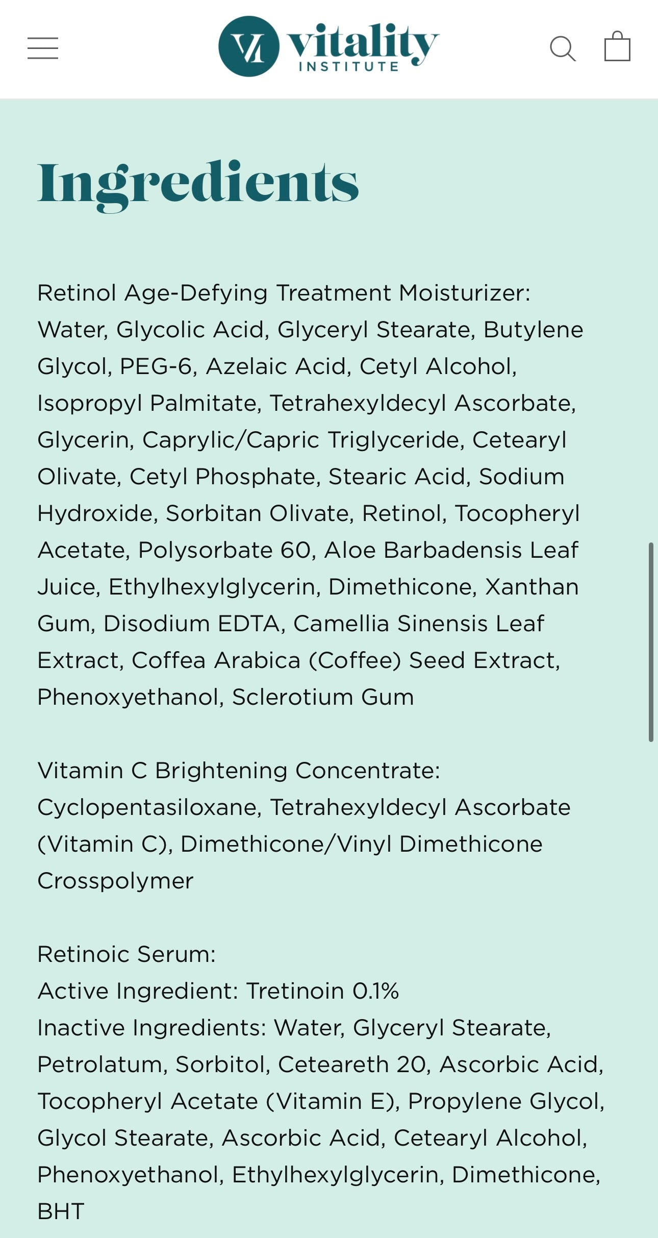 VI Derm Pigment Correcting System