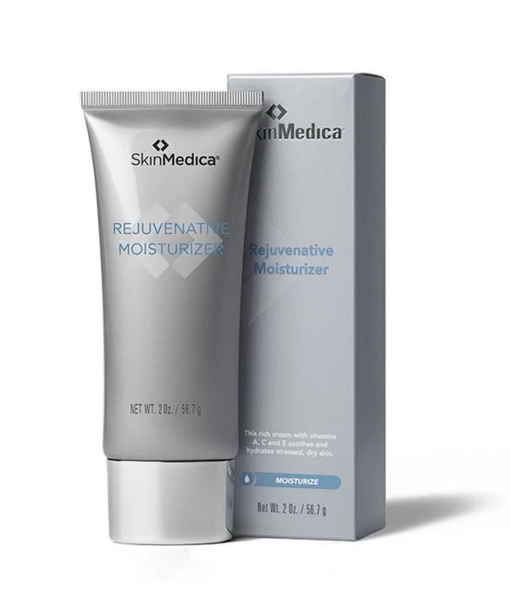 Skinmedica Rejuvenative Moisturizer 2oz/ 56.7g  Moisturizer Antioxidants Vitamin A, C & E Rich Cream Hydrates stressed, dry skin