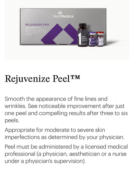 Skinmedica Rejuvenize Peel