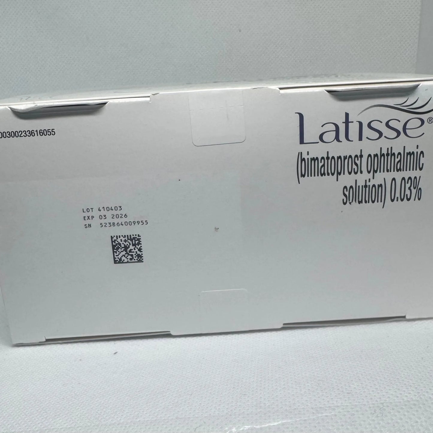 Latisse (bimatoprost) Opthalmic Solution 0.03% (5mL) with 140 applicators