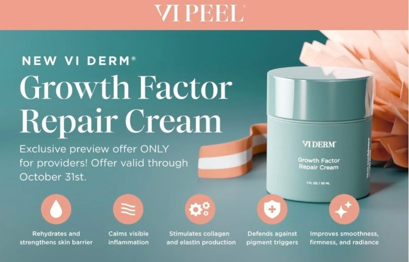 VI Derm Growth Repair Cream | Anti-Aging & Skin Barrier Repair Moisturizer