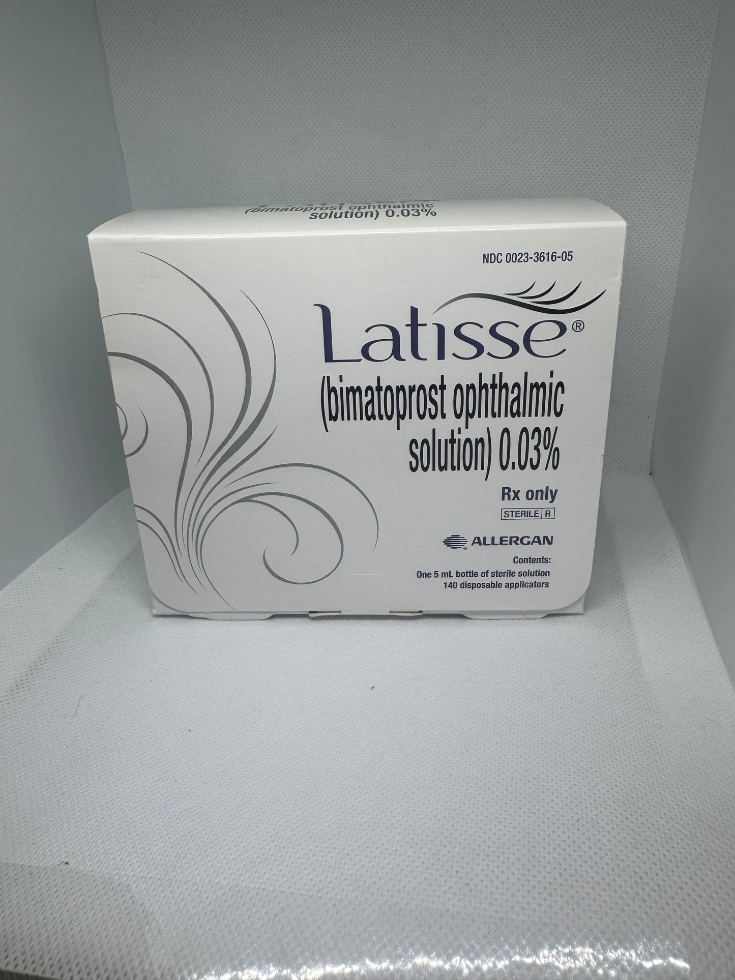 Latisse (bimatoprost) Opthalmic Solution 0.03% (5mL) with 140 applicators